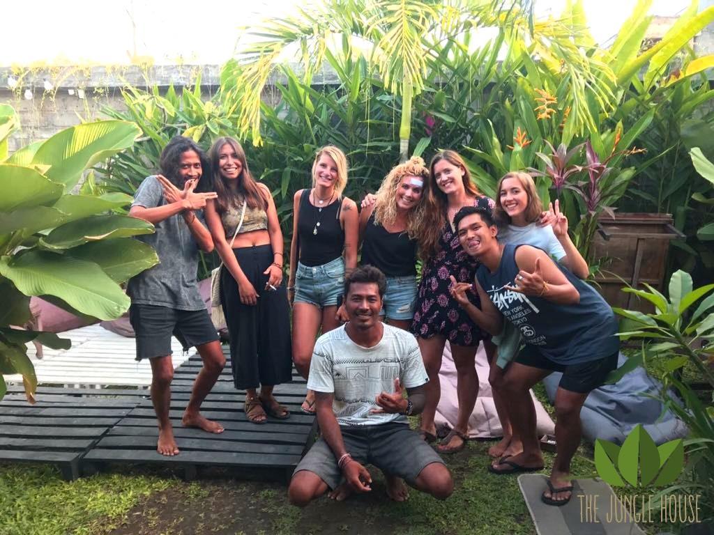 The Jungle House Hostel Canggu  Ngoại thất bức ảnh
